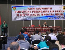 Pemenuhan Kebutuhan Air Bersih di NTT Harus 100%