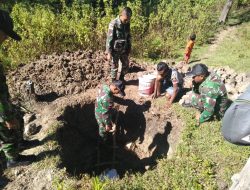 Satgas Yonmek 741 Hadirkan Air Bersih Warga Timor