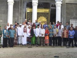 Silaturahmi Dengan Umat Islam di Masjid Usai Shload Ied