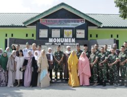 Halalbihalal Satgas Pamtas Dengan Masyarakat Perbatasan