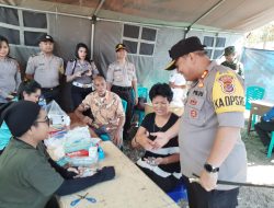 Polres Sumba Timur Gelar Berbagai Kegiatan Sosial Menyongsong HUT