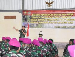 Penerimaan Satgas Pengamanan Pulau Terluar Di NTT