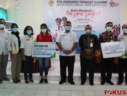 Jamsostek Serahkan Bantuan Korban Badai Seroja