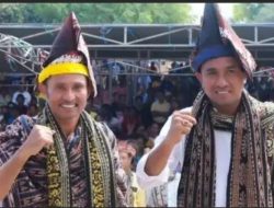 Ribuan Massa Menyemut Padati Deklarasi Paket SOLID di  lapangan Keballa Pehere Sabu Barat