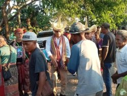 Paket JUANG Janji Jika menang Pilkada Akan Bangun Bendungan Rusak di Desa Tualene