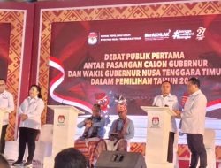 Tampil Perdana di Debat Pilgub, Simon Petrus Kamlasi Bilang SIAGA 24 Jam untuk Rakyat NTT