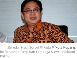 Pimpinan Lembaga Survei Indikator Politik Bantah Hasil Survei Pilkada Kota Kupang yang Beredar