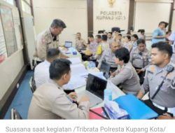 Tim Itwasda Polda NTT Audit Polresta Kupang