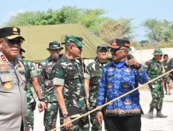 Pantau Latihan Lapangan Gulbencal Gempa Bumi dan Tsunami, Pangdam IX/Udayana Tekankan : Kesiapan Tanggap Bencana Alam Diutamakan