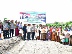 Kapolda NTT Ajak Masyarakat dan TNI-Polri Tingkatkan Ketahanan Pangan Lewat Pemanfaatan Lahan di NTT