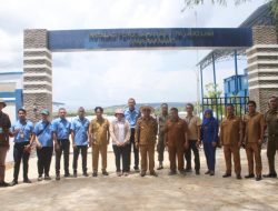 Pj. Bupati Kupang Tinjau Lokasi Instalasi Pengelolalan Air Minum Raknamo
