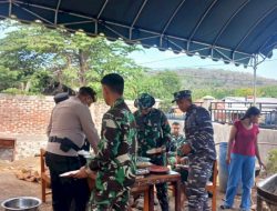Misi Kemanusiaan TNI-Polri: Suplai Makanan Siap Saji bagi Pengungsi Gunung Lewotobi