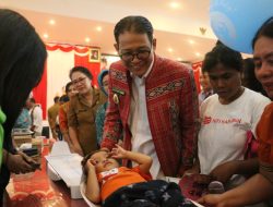 Cegah stunting, Pj. Gubernur Andriko Gelar Pemberian Makan bergizi bagi 200 Anak Asuh