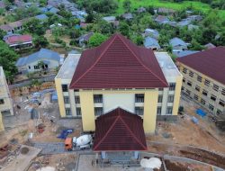 Progres Fisik Pembangunan Gedung Kampus dan Ruang Kuliah ATK Kupang 99,45 Persen