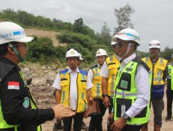 Tinjau Proyek Pembangunan Bendungan Manikin Kajati NTT Minta Harus Berjalan Sesuai Aturan