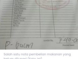 Sudah 2 Tahun, Utang Pembelian Makanan Bagian Umum Setda Malaka Belum Dibayar