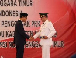 Pj. Gubernur Andriko Susanto Resmi Lantik Doris Rihi sebagai Pj. Bupati Nagekeo