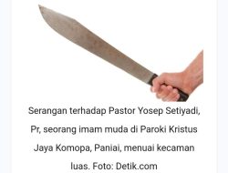 Pastor Diserang di Papua : Dosen dan Pemuda Katolik Minta Pelaku Harus Dihukum Berat