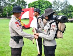 Polda NTT Gelar Tradisi Pembaretan Bintara Remaja Angkatan 52