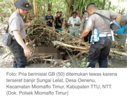 Gara – Gara Berhubungan Seks Dengan Selingkuhan  di Gubuk Kebun, Gaspar Bria Tewas Terseret Banjir