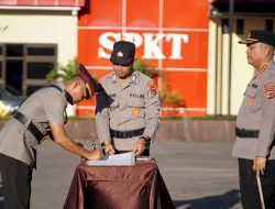 Kombes Aldinan Manurung Pimpin Sertijab Mutasi Pejabat Utama Polresta Kupang Kota