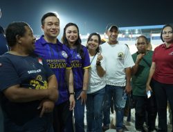 Wali Kota dan Wakil Wali Kota Nonton Langsung Persekota vs PS Malaka ETMC XXXIII