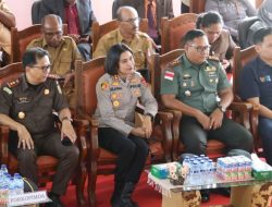 Kapolres Apresiasi Pentas Budaya dalam Syukuran Pelantikan Bupati dan Wakil Bupati TTU