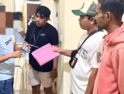 Personil Polda NTT Tangkap A Pengguna Narkotika di Hotel El Tari Indah Maumere