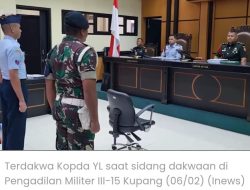 Kopda Yusuf Lopo Dipecat Dari Dinas Militer AU Karena Terbukti Lakukan Penipuan Seleksi Tamtama