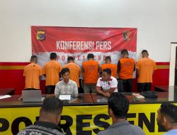 Tujuh Pelaku Penganiayaan Fajar, Warga Pupu’i Diciduk Tim Buser Satreskrim Polres Ende