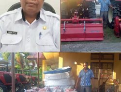 Dukung Program Bupati 100 Hari “  Nawa Cita “ Dinas Pertanian Datangkan Alistan dari Kementan Untuk Petani di Ende    