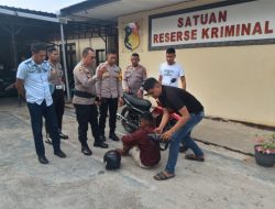 Curi motor di Parkiran Alvamart Kefamenanu, Frengki Fallo Diciduk Tim Buser Polres TTU