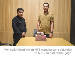 Korupsi ProyekIrigasi di Ngada, Kejati Sita Uang Rp 500 Juta dari  Ipar Eks Wagub NTT