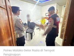 Operasi Pekat 2025, Polres Malaka Amankan Pasangan Tukar Lendir Ilegal di Kamar Hotel, diduga Ber KTP TTU