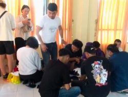 Polres Rote Ndao Amankan 6 Imigran Gelap Asal Cina diatas Kapal Tanpa Nama