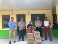 Songsong HUT Bhayangkara Bidpropam Polda NTT Gelar Baksos di Panti Asuhan Bhakti Luhur Baumata