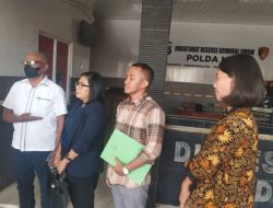 Diperiksa di Polda Okto La,a Akui Kesalahan  dan Tegaskan Minta maaf secara Adat