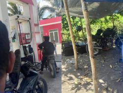 Waduh ! SPBU Palapa Mumere Diduga Timbun BBM Bersubsidi, Ditangkap Langsung Warga