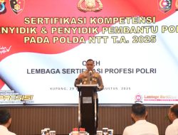 Irwasda Polda NTT Buka Assasment Uji Kompetensi Penyidik dan Penyidik Pembantu Polri T.A. 2025