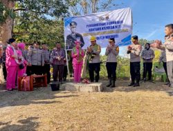 Polri untuk Masyarakat: Kapolda NTT Awali Pembangunan Sumur Bor di Polsek Noemuti Demi Akses Air Bersih