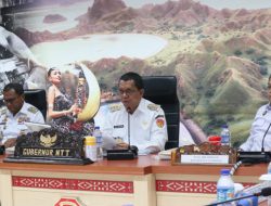 Gubernur NTT Pimpin Rapat Koordinasi Bersama Tim Staf Ahli Kemenko Polkam RI