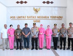 Perkuat Sinergi Keamanan dan Layanan Perbatasan Kapolda NTT Tinjau PLBN Wini