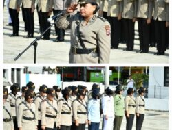 Polwan Polda NTT Gelar Ziarah ke TMP Dharmaloka Peringati Hari Jadi Polwan RI ke-77