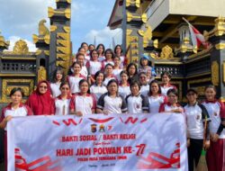 Polwan Polda NTT Gelar Bakti Religi di Hari Jadi Polwan RI ke-77