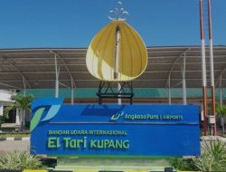 Hadapi Dampak Erupsi Gunung Lewotobi Laki-Laki Operasional Penerbangan di Bandara El Tari Kupang  Berlangsung Normal