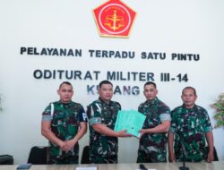 Kasus Prada Lucky : Penyidik Denpom Udayana Serah Berkas Perkara 22 Tersangka ke Oditur Militer Kupang