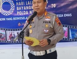 Syukuran HUT ke-70 Lalu Lintas, Ditlantas Polda NTT Minta Masyarakat Ciptakan Kamseltibcarlantas