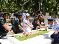Brigjen TNI Hendro Cahyono, Pimpin Tiga Matra Ziarah di TMP Seroja Dili Timor Leste