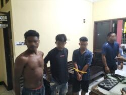 Mabuk Miras dan Nyaris Tebas Tukang Ojek, Polisi Amankan Pelaku Yang Bonyok Dihajar Massa