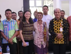 Wabup Aurum Titu Eki Buka Kegiatan Workoshop Lembaga Adat Desa Kabupaten Kupang